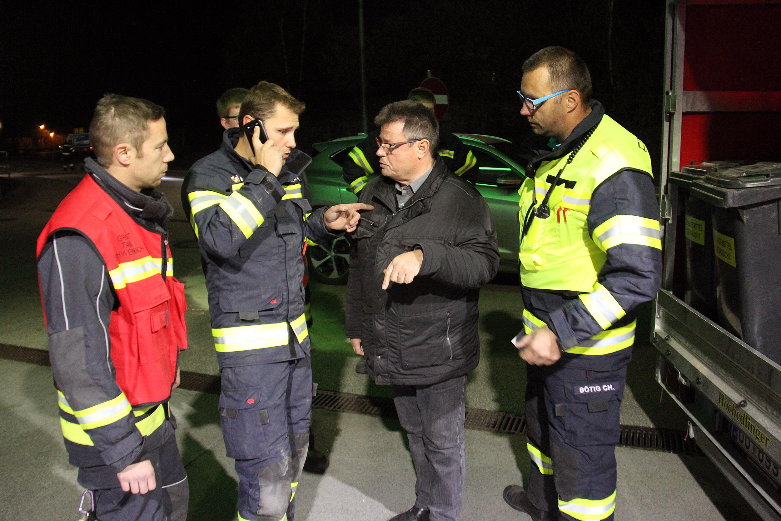 5.11.2016 - EINSATZ: 14 Kilometer Ölspur rund um Engerwitzdorf