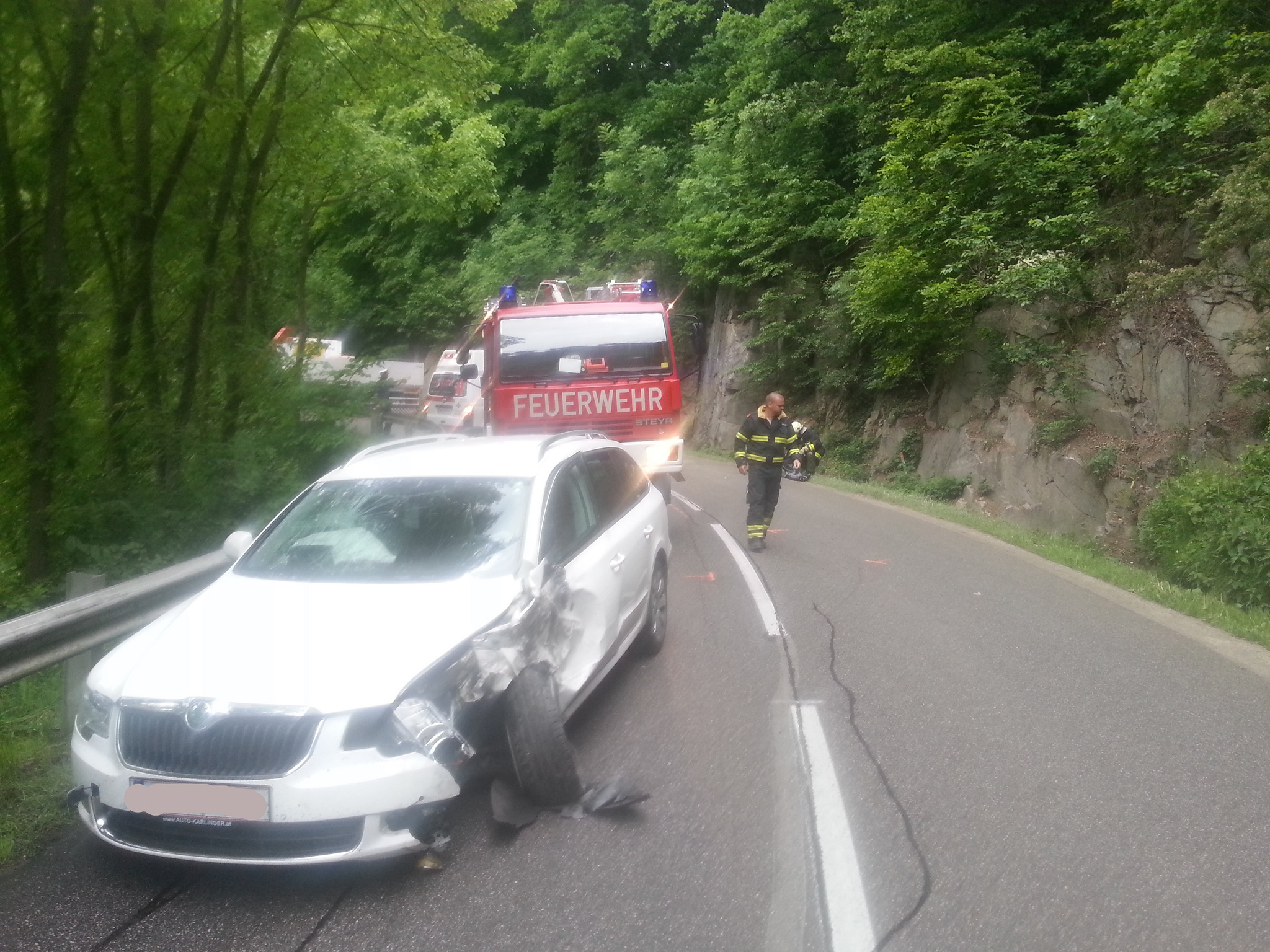 19.5.2015 - EINSATZ: Verkehrsunfall fordert einen Verletzten