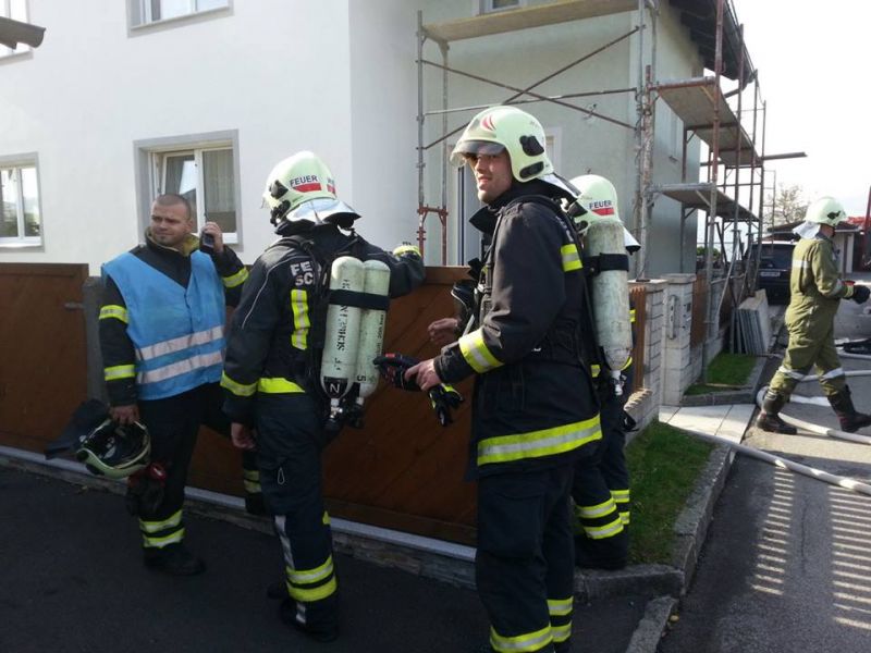 20.10.2013 - Wohnhausbrand in Außertreffling