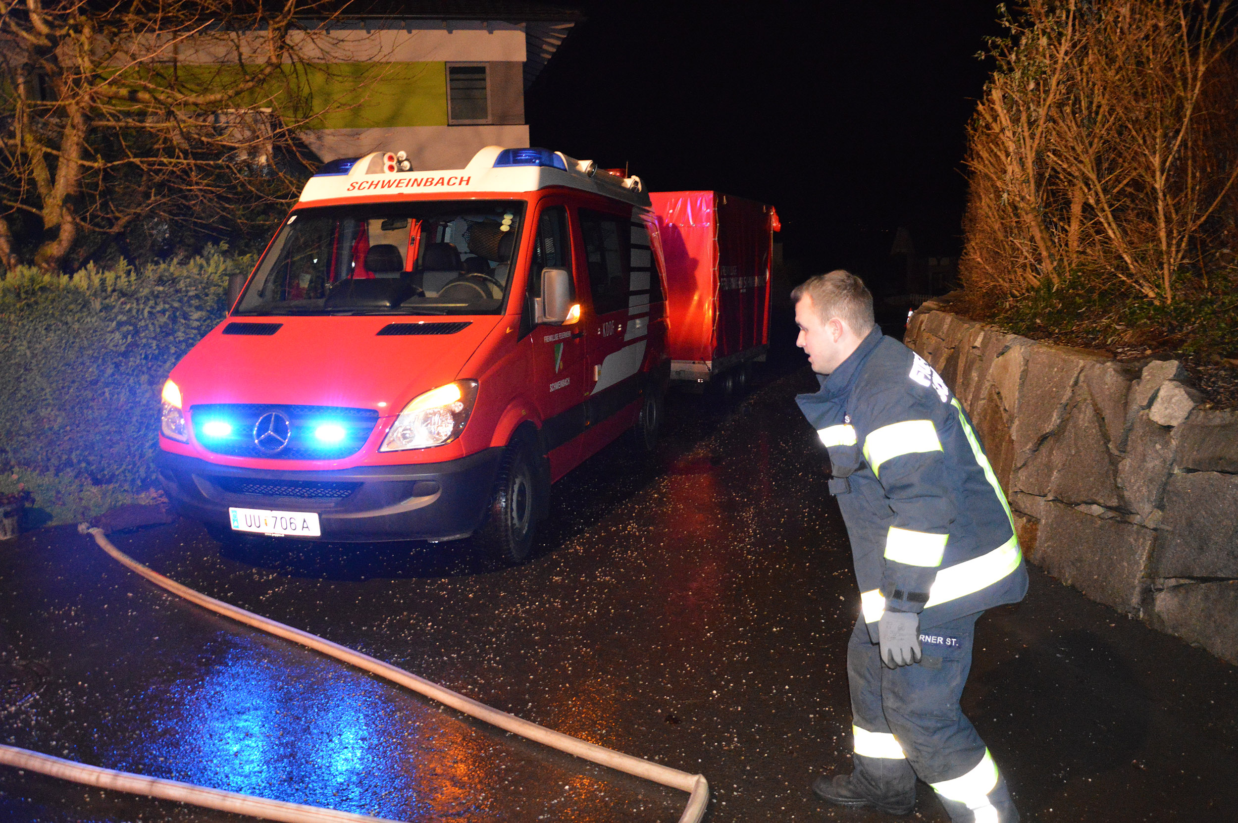 26.12.2016 - EINSATZ: Wasserschaden im Keller eines Einfamilienhauses