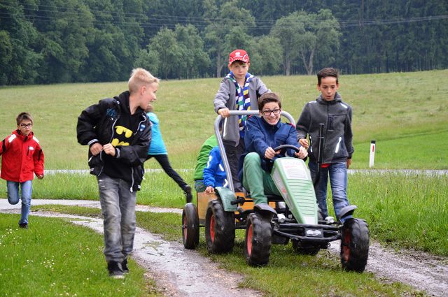 Grillerei bei Familie Lehner